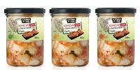 3 x 300 g Ázijská fermentovaná kapusta Kimchi VEGAN (MIX 3 druhov)