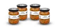 4 x 480 g Balenie fermentovanej pochúťky Pickles