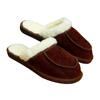 Dámske kožené papuče s ovčou vlnou (model Pardály) | Veľkosť: 36 | Hnedá