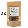 2 x 20 g Balenie sušených červíkov (príchuť: cesnak)