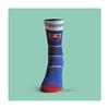Futbalové veselé ponožky Folkies "Fanúšik #2" | Veľkosť: 35 - 38