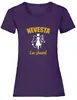 Dámske bavlnené tričko "Nevesta - Lov skončil!" | Rozmer: XS | Fialová