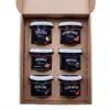6 x 125 g Darčekové balenie pečených čajov (čučoriedka+malina+černica+ríbezle+slivka+brusnica)