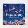 665 g Adventný orieškovo-ovocný kalendár (bez Betlehému) | Modrá