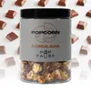 Popcorn v originálnom sklenenom balení (čokoláda) | Balenie: 50 g