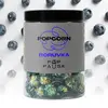 Popcorn v originálnom sklenenom balení (čučoriedka) | Balenie: 50 g