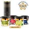 4 x 140 g Darčekové balenie ochutených medov v tubuse (detox)