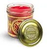 165 ml Vonná sójová sviečka "Večná láska" (orientálna ruža, oud)