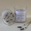 125 g Ručne vyrobená sójová sviečka "Levanduľa"