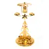 Vianočný stojan na sviečky "Anjelské zvonenie" | Žlté zlato 1972 - 1986