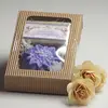 2-dielna Darčeková krabička mydla a sójovej sviečky (levanduľa)