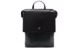 Kvalitný dámsky kožený mestský batoh značky Arwel "Model 3" | Čierna