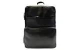 Kvalitný pánsky kožený batoh značky Arwel | Čierna