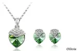 Set Sparkle Swarovski elements - Olivín
