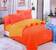 7-dielna posteľná súprava - oranžová, vzor č. 6