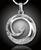 Amulet "kvapka rannej rosy" s čirými kryštálmi Swarovski Elements
