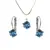 Swarovski set v tvare kocky