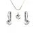 Swarovski set v tvare kocky