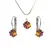 Swarovski set v tvare kocky