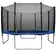 K3527 Aga SPORT TOP Trampolína 366 cm (12 ft) s ochrannou sieťou Blue