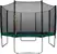 K3544 Aga SPORT TOP Trampolína 335 cm (11 ft) s ochrannou sieťou Green