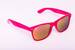 Ružové okuliare Kašmir Wayfarer (sklá zrkadlové)