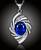 Amulet "Blue Eye" s veľkým modrým kryštálom