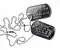 Identifikačná vojenská známka Dog tag s retiazkou (dvojička)