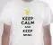 Pánske tričko Keep calm and keep GOing
