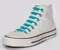 SHOEPS aqua blue