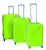 Sada 3 kufrov v PP pervedení Travel Lex - Premium Color Aluminum