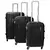 Sada 3 kufrov v PP pervedení Travel Lex - Premium Aluminum