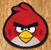Detský koberec - Angry Birds - Červený