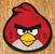 Detský koberec - Angry Birds - Červený