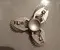 Fidget spinner strieborná