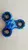 Fidget spinner Modrá