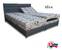 Polohovateľná posteľ ALICA / šírka 180 cm / poťah látka + koženka