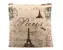 Obliečka na vankúš vo vintage štýle (Paris)