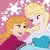 Magický uteráčik z bavlneného froté FROZEN 055