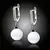Perlové náušnice Marianne - White Pearl