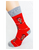 Bláznivé ponožky Crazy Rudolf