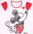 Dámske tričko , Minnie Mouse (LS1024)