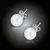 Perlové náušnice Elegance - White Pearl