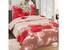 Bavlnené posteľné obliečky na jednolôžko RED ROSE