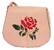 Dámska kabelka s ružou