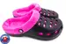 Dámske zateplené dierované Clogs FLAMEshoes A-002-M