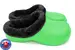 Dámske zateplené Clogs FLAMEshoes plné B-2002