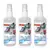 3 x 100 ml Sprej do topánok s nanostriebrom