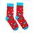 Veselé ponožky Hesty Socks (Popcorn) / klasický strih
