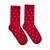 Veselé ponožky Hesty Socks (Gentleman bordový) / klasický strih
